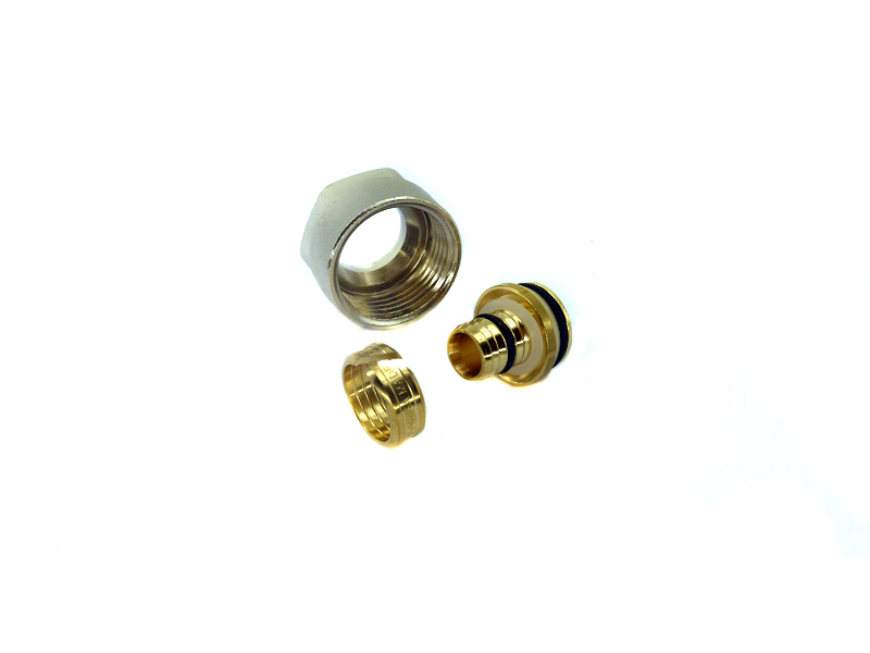 Eurokonus Klemmringverschraubung 3/4'' - für Mehrschicht-Verbundrohr 16 x 2 mm