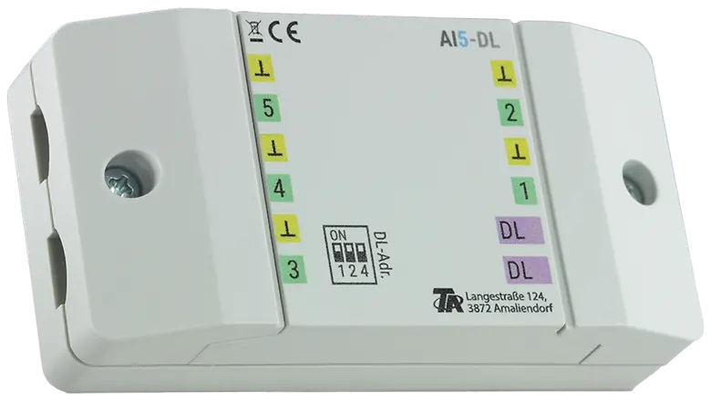 Technische Alternative DL-Erweiterungsmodul für 5 Analogeingänge