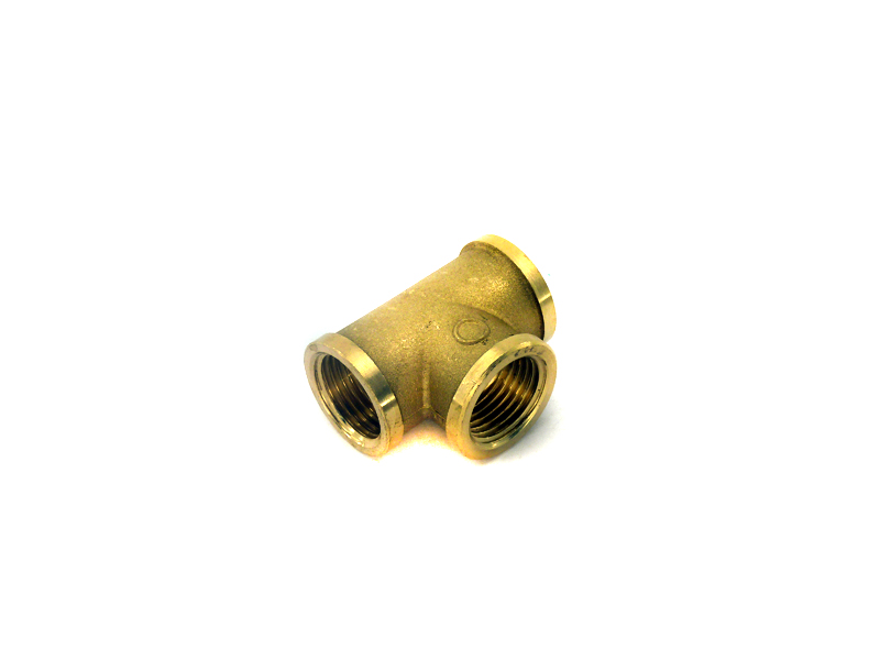 Messing T-Stück 1/2" IG x 1/2" IG x 1/2" IG
