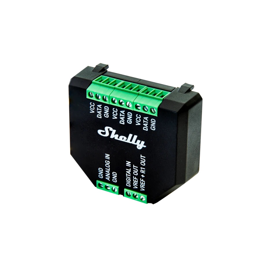 Shelly Plus AddOn, Erweiterung für Shelly Plus Geräte