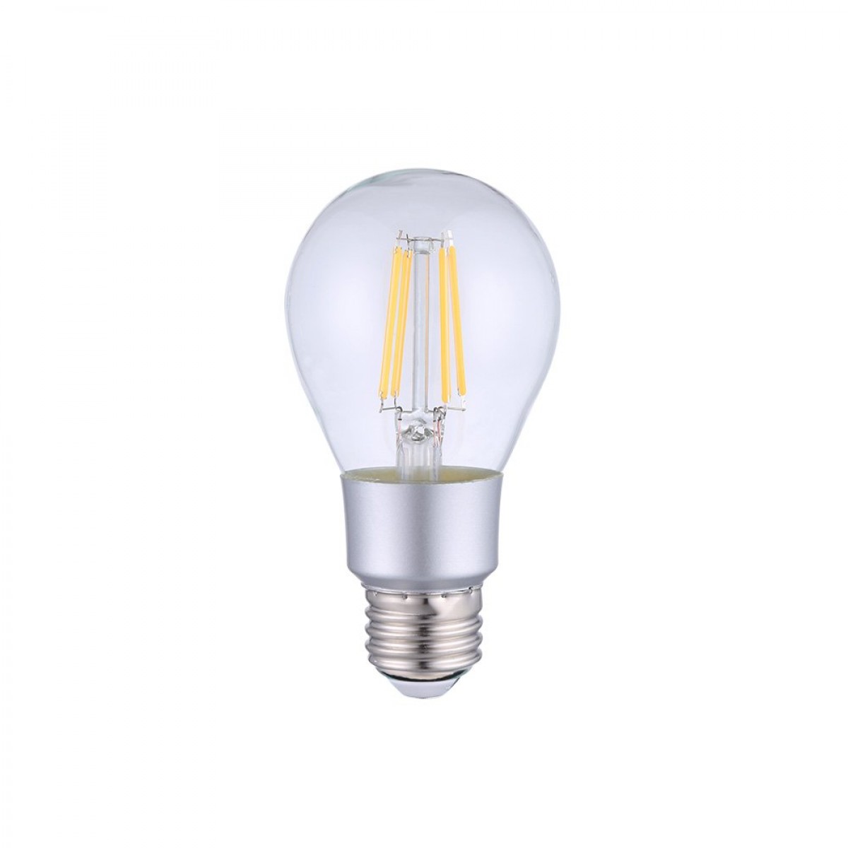Shelly Vintage A60 WLAN LED Lampe, warmweiß, dimmbar, E 27 Sockel, 7 Watt, 2.700 K