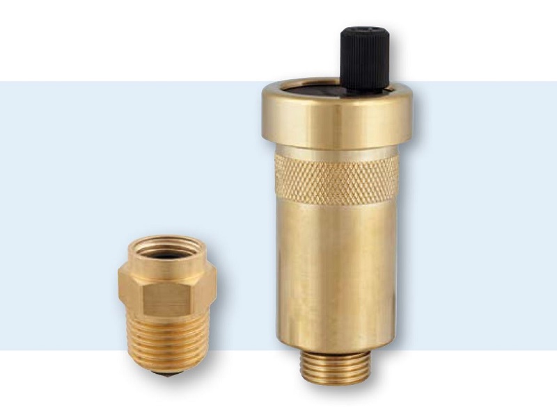 Afriso Automatischer Schnellentlüfter 3/8" mit Absperrventil 3/8"