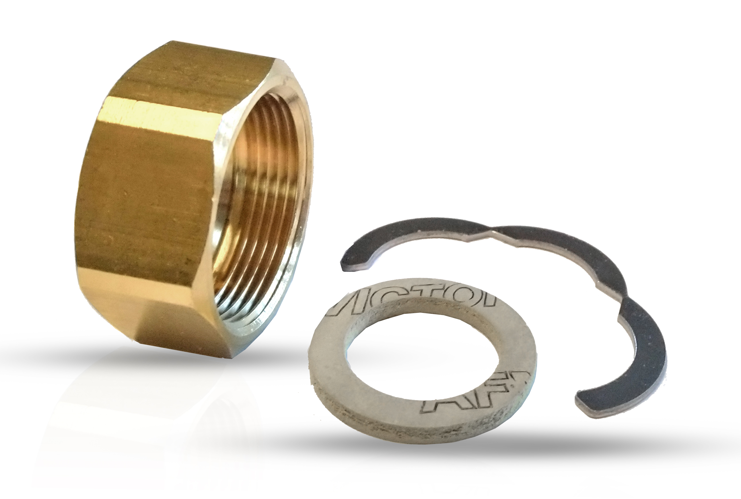 Wellrohrverschraubungs-Set DN 12 ( 1/2" )