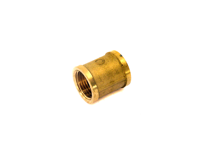 Messing Muffe 1/2" IG x 1/2" IG