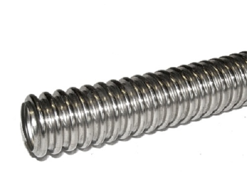 1 lfm. Edelstahlwellrohr DN 20 normalgewellt (Zuschnitt)