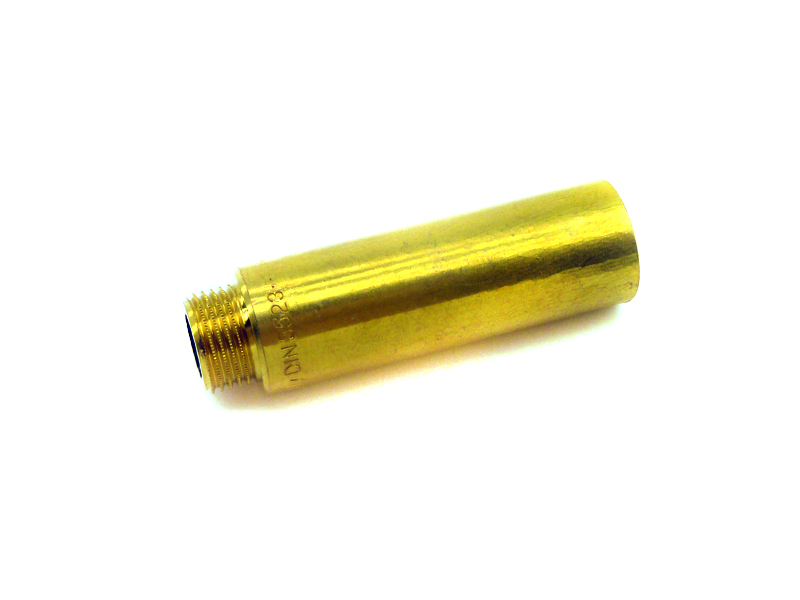 Messing Hahnverlängerung 3/4" x 80 mm