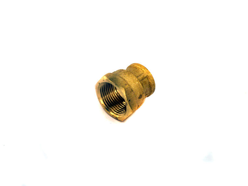 Messing Reduziermuffe 1 1/4" IG x 1" IG