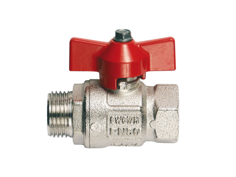 Kugelhahn mit Flügelgriff 1 1/4'' IG x AG für Heizung